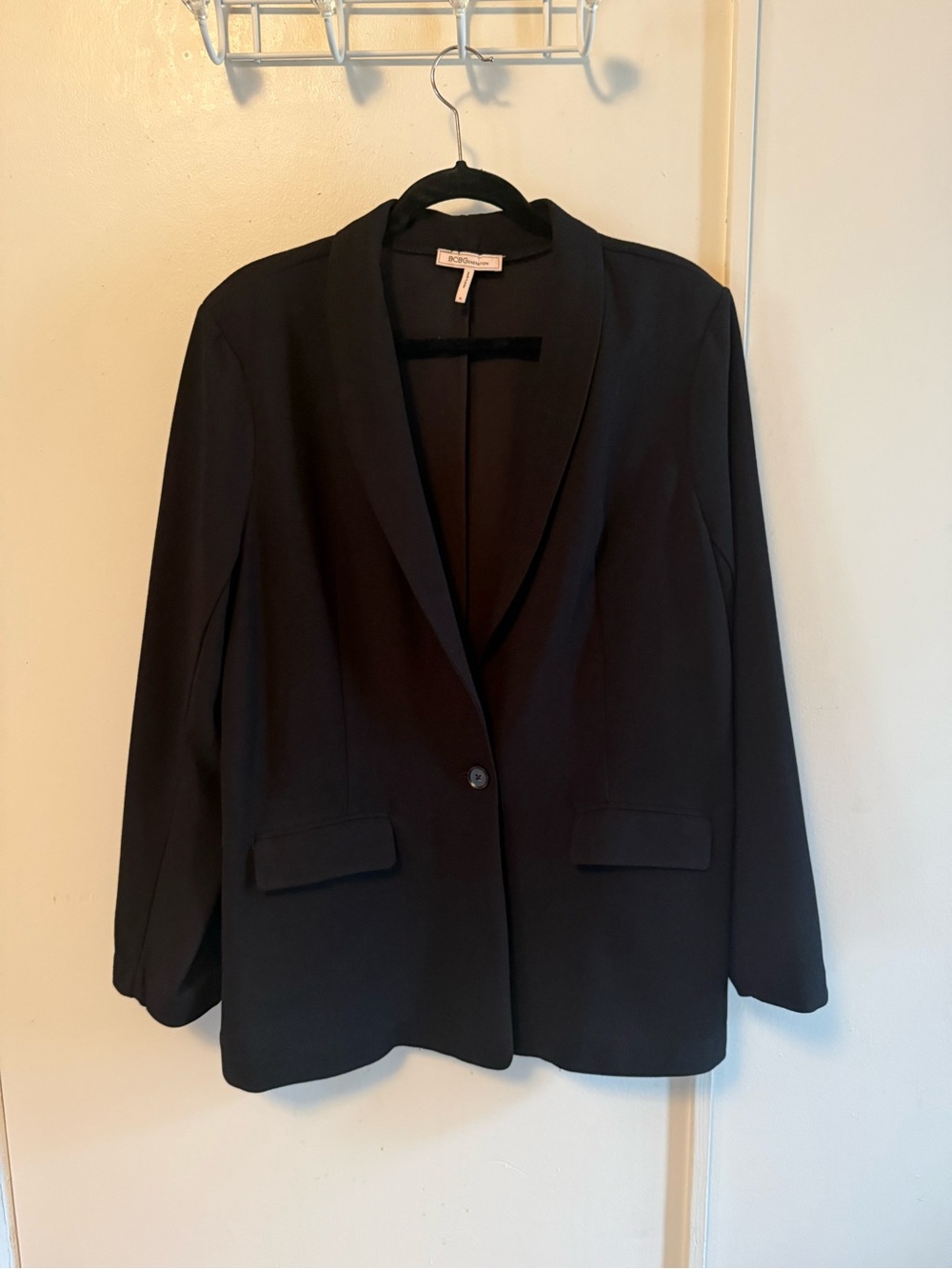Black oversized blazer